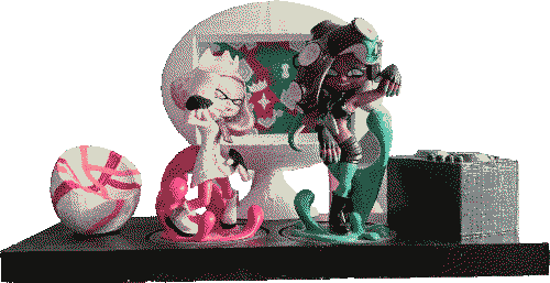 Pearl and Marina Amiibos