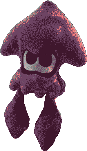 Purple Squid Plush
