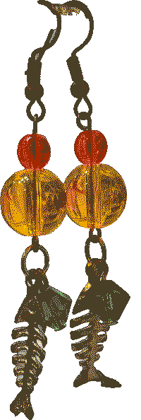 Salmon Run Earrings